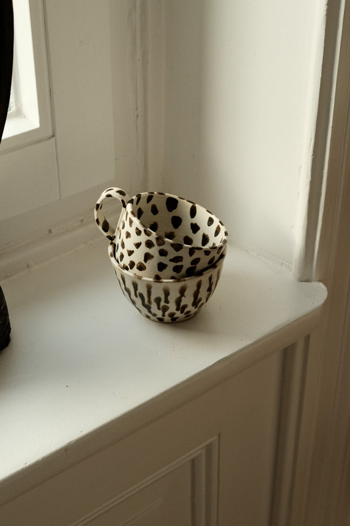 Vintage Mug in Dots